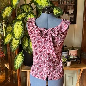 Banana Republic Elegant Patterned Women's Top